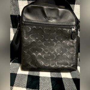 Coach Houston Flight Bag In Signature Leather